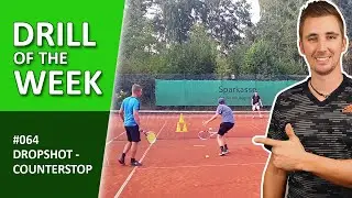 Perfect Tennis Dropshot / Counter Dropshot Drill | 