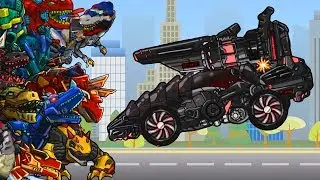 Terminator T-Rex Car | Dino Robot Battle Arena - Full Game Play