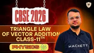 Triangle Law of Vector Addition  | Part-2 | Class 11 | CBSE 2026 | Physics Guru | Proton Academy
