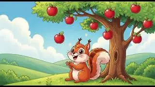 🐿️ The Patient Little Squirrel Moral Story for Kids | Educational Bedtime Story brings good results.