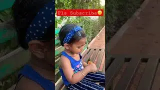 Cute Baby's Garden Adventure: Playing with Flowers #garden #shorts #viral @TCMViralVideo95