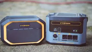 VTOMAN FlashSpeed ​​1500 + дополнительный аккумулятор – Идеальная портативная система электропитания