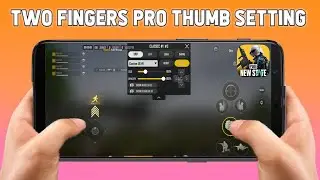 PUBG NEW STATE 2 FINGERS PRO THUMBS SETTING | THUMB SETTING TIPS, TRICKS & FULL GUIDE