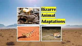 10 Bizarre Facts About Animal Adaptation | Fun Facts