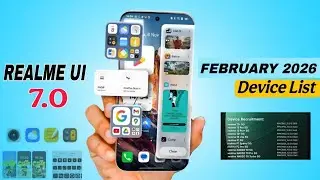 Realme UI 7.0 February 2026 Updated Full Device list | realme Android 16 Update & Top Features ⚡