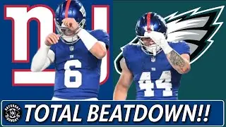 New York&rsquo;s new Heartbeat: Dart and Skattebo Combine for 5 TDs, Dominating the Eagles.