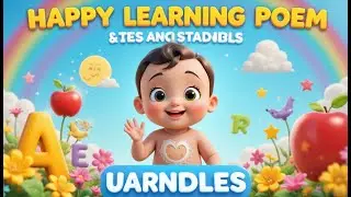 Fun Learning Poem for Toddlers | ABC, Colors & Numbers | Kids Learning Video | Kids Poem