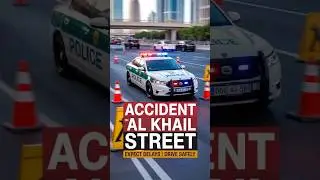 Traffic Alert: Accident Causes Delays on Al Khail Street, Dubai