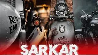 Sarkar ft. classic 350 edit 🔥👿|| Bullet WhatsApp status|| Sarkar WhatsApp status