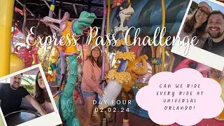 Is Express Worth It? Riding Everything at Universal in One Day | Day Four | Florida Jan/Feb 2024