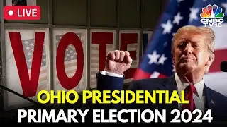 LIVE: Ohio Presidential Primary 2024 | Trump Vs Biden News | Voters Cast in Columbus, USA | IN18L