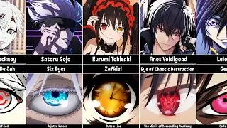 Anime Characters Who Have Unique Eyes