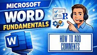 How to Insert Comments in Microsoft Word (Review Documents Easily) | Microsoft Word Fundamentals