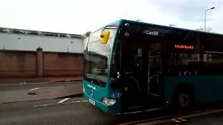 Cardiff bus Mercedes Citaro 0530 (151) on the 9 to Heath hospital