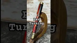 Pen Turning Timelapse 🖋️ Epoxy Executive Magnetic Rollerball #satisfying #asmr #penturning #diy