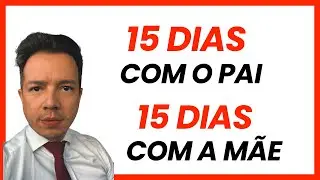 Guarda Compartilhada: De 15 em 15 dias?