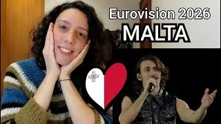Eurovision 2026 Malta REACTION Aidan 