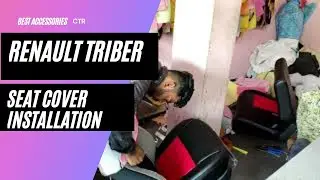 Renault Triber Seat cover Installation full video must watch #Renault #TriberRXTAMT