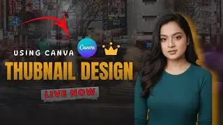 English movie Thumbnail design using Canva Pro | beginners help