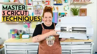 Master 3 Cricut Techniques! - DIY Plant Markers