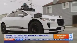Waymo under investigation after self-driving car hits child in Santa Monica