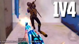 200IQ SMOKE LET ME CLUTCH AGAINST SQUAD! | PUBG Mobile