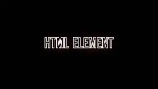 HTML Lecture Part 1 | !DOCTYPE html, HTML element, Start Tag, End Tag, html, head tag, body tag :)