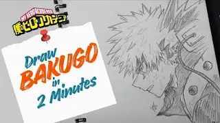 Bakugo Drawing in 2 Minutes… CAN I PULL IT OFF?!