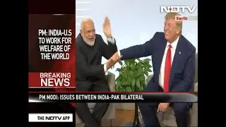 Modi Ji slaps trump's hand