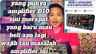 Spesifikasi amplifire d10 d30 dan sejenisnya @akkaideas