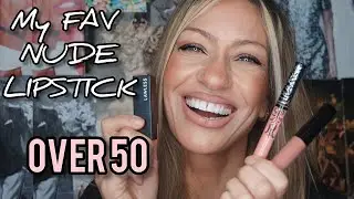 My Fav Nude Lipstick and How I Apply it! | OVER 50 MAKEUP | Stung by Samantha