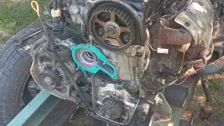 SUZUKI kistraktor építése/ központi fék!?