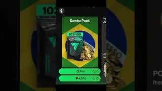 🇧🇷Brazilian Pack ☠️ #eafc#fifamobile#brazil#shorts