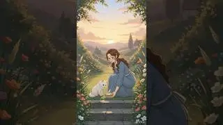 #ghibili #ASMR A Quiet journey sitting in train  | Slow Living, Gentle Morning& Cozy Countryside A🚆☕