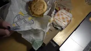 ASMR - MCDONALDS BREAKFAST SANDWICHES EATING SOUNDS