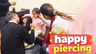 Mannat Ki Pehli Piercing 💖 | Happy Piercing Day 💉✨ | Maa-Beti Moment