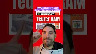 1998 war RAM auch schon frech teuer. #gaminghumor #nintendo64 #deutsch