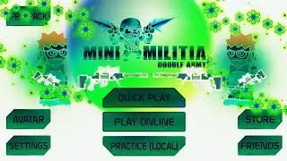 MINI MILITIA | SNIPER LOBBY | 4 Vs 4 | GamePlay😍 #7 Sniper mod link in description👇|    FPS ANSHU YT