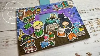 Harry Potter Slytherin Card (Lawn Fawn)