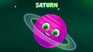 Complete Names Of Eight Planets Effects With Cute color | The Planets Song 