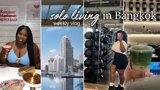 Solo Living in Bangkok | moving again.. date night, fitness classes, home shopping & more ✨