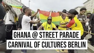 08.06.2025 Berlin Ghana 🇬🇭 @ Street Parade Carnival of Cultures / Karneval der Kulturen Stra&szlig;enfest
