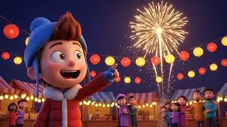 Canci&oacute;n de celebraci&oacute;n de A&ntilde;o Nuevo | Rimas y Canciones Infantiles para Ni&ntilde;os | Aprende ABC & N&uacute;mero