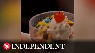 United Airlines brings back ice cream sundae cart for passengers