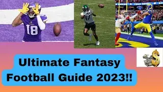 2023 Fantasy Football- LEAGUE WINNING  strategies for the 2023 Fantasy Football Season!!