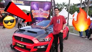 AKU BELI KERETA MUSTANG 😂 HAHA TAPI BOONG 😝 FIRST TIME NAIK KERETA MUSTANG 😱