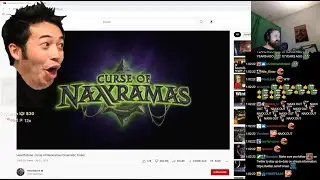 Forsen reacts to Hearthstone: Curse of Naxxramas Cinematic Trailer