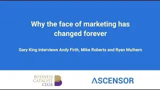 Gary King with Andy Firth (Ascensor), Mike Roberts (PMG) and Ryan Mulhern (First Frame Productions)