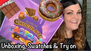 ✨NEW✨ Glamlite FOODIE BOX: CHOCOLATE FACTORY // First impressions, testing and swatches