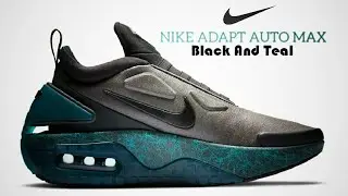 Nike Adapt Auto Max Appears in Black and Teal